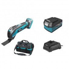Dedra Set Masina multifunctionala SAS+ALL cu acumulator Li-Ion 18V 4.0Ah incarcator 60W si geanta